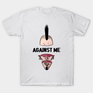 Punk Man Againts Me T-Shirt